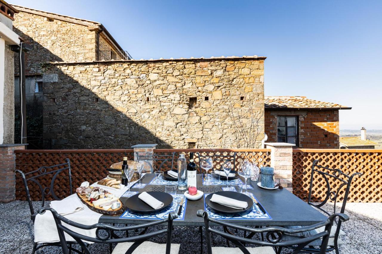 Agri Apartment La Terrazza La Ripadoro Chianni Exteriér fotografie