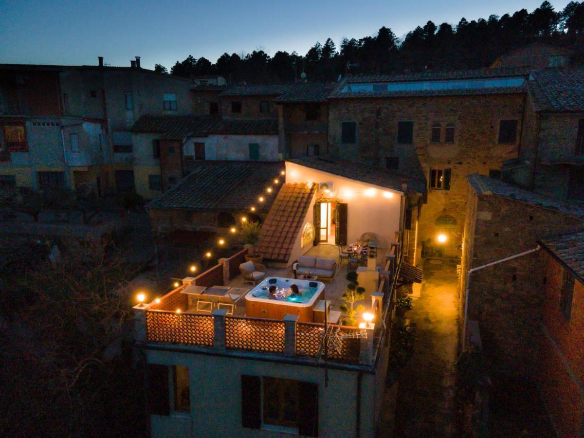 Agri Apartment La Terrazza La Ripadoro Chianni Exteriér fotografie